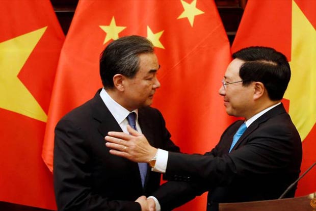 China and Vietnam call for maritime disputes to be settled