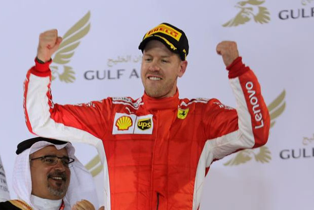 Vettel wins Bahrain Grand Prix for Ferrari