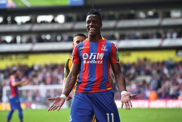 Two-goal Zaha helps Palace triumph in Selhurst goal fest