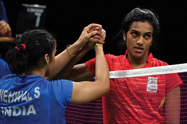 CWG gold is right next to my Olympic bronze: Saina
