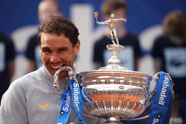 Nadal storms past teenager Tsitsipas to win 11th Barcelona title