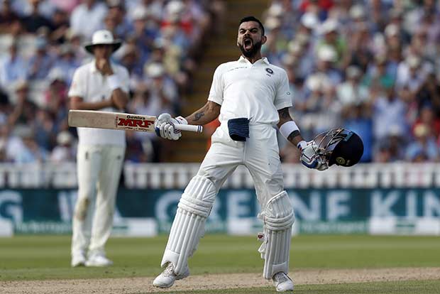 ENGvIND: Gritty Kohli stands tall amidst ruins as India score 274
