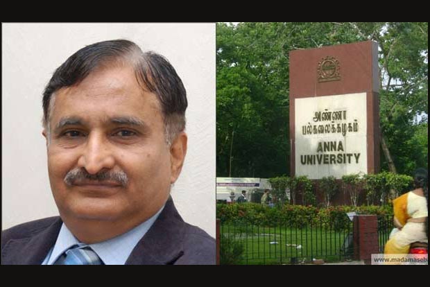 No irregularities in admissions: Anna University Vice-Chancellor Surappa