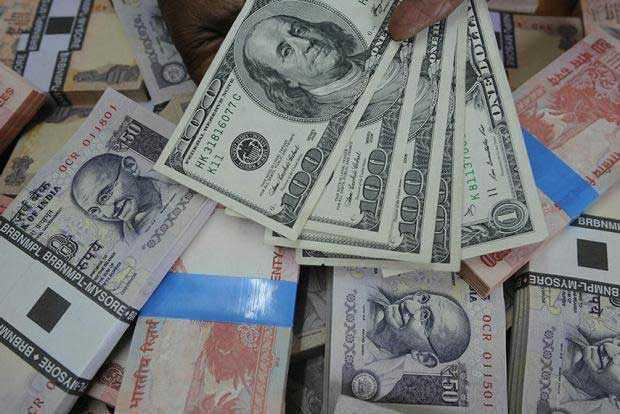 Rupee rebounds from life lows, up 33 paise at 69.82 verses USD