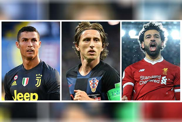 Ronaldo, Modric, Salah on UEFA player of the year shortlist