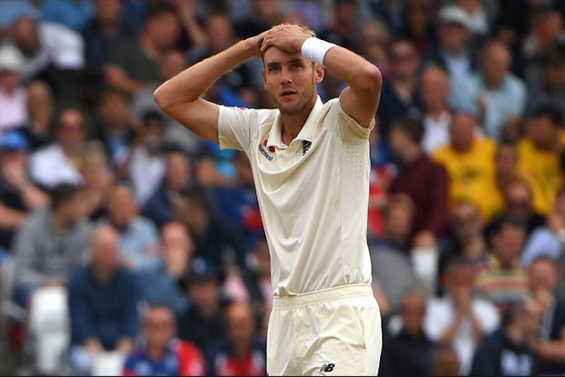 Broad fined for breaching ICC Code of Conduct
