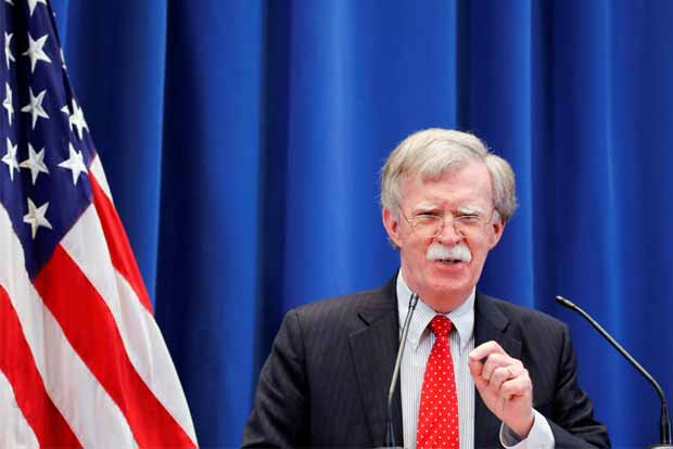 Bolton says warned Russian envoy against election meddling in 2018