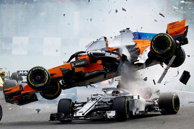 Spectacular Alonso crash proves worth of halo