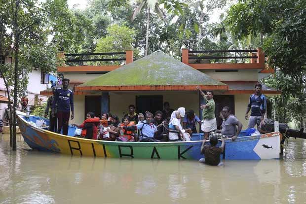65,000 people rescued by fishermen during floods