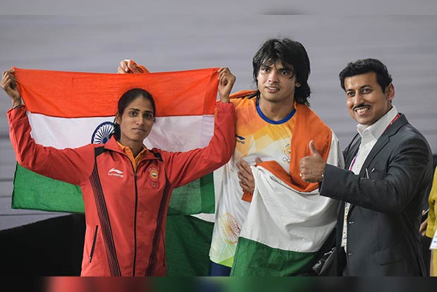 Neeraj Chopra the spear head as Indias harvest of athletics medals swells at Asiad