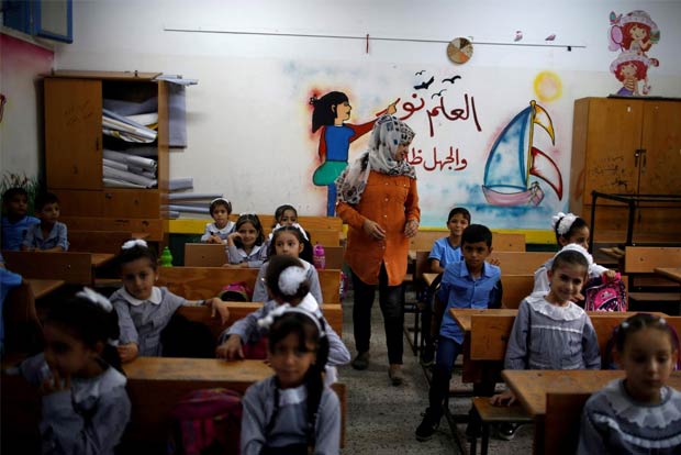 U.N. schools open in West Bank, Gaza despite U.S. funding cut