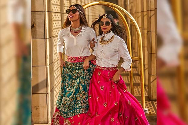 How to style matha patti and nose rings