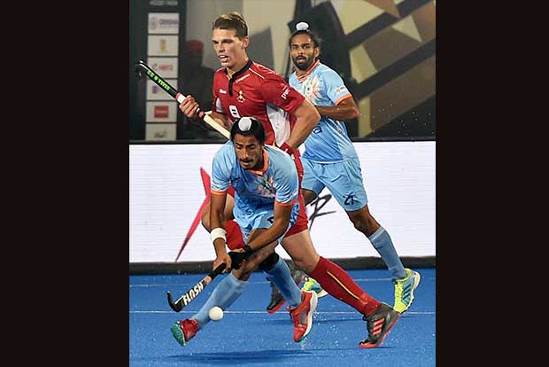 Spirited India play out 2-2 draw against Belgium