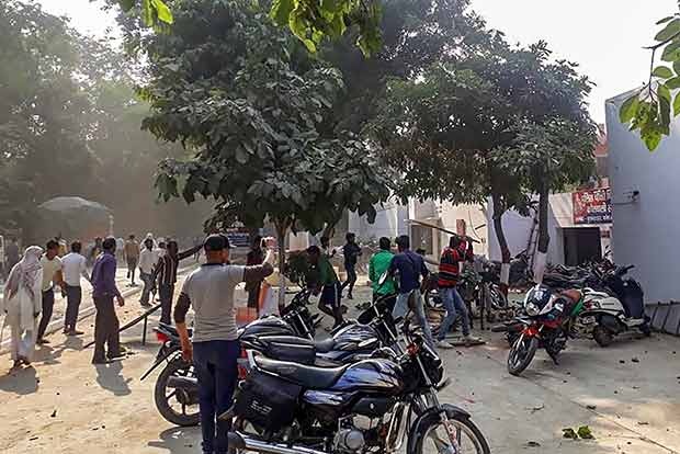 Mob violence over cow slaughter: Policeman, protester killed