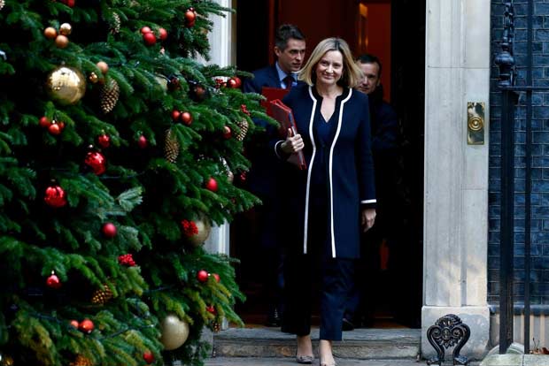 Amber Rudd floats Plan B ahead of key vote on Mays Brexit deal