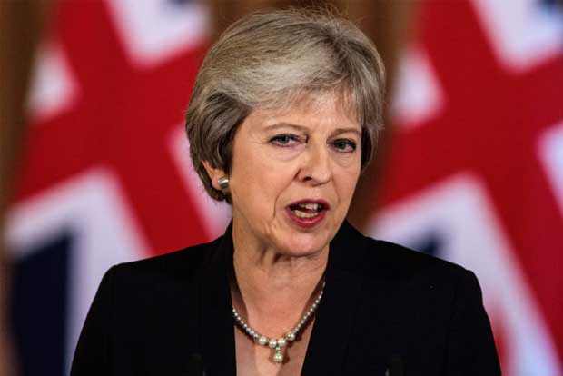 May says Brexit deal defeat could topple UK government