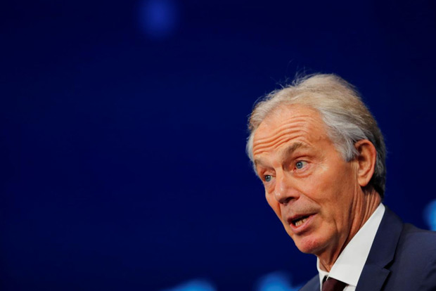 UK PM May stands firm as ex-premier Blair pitches for new Brexit referendum