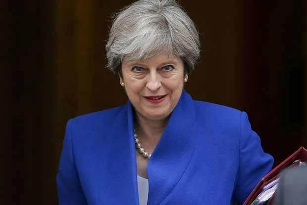 Theresa May slams Tony Blair for Brexit meddling