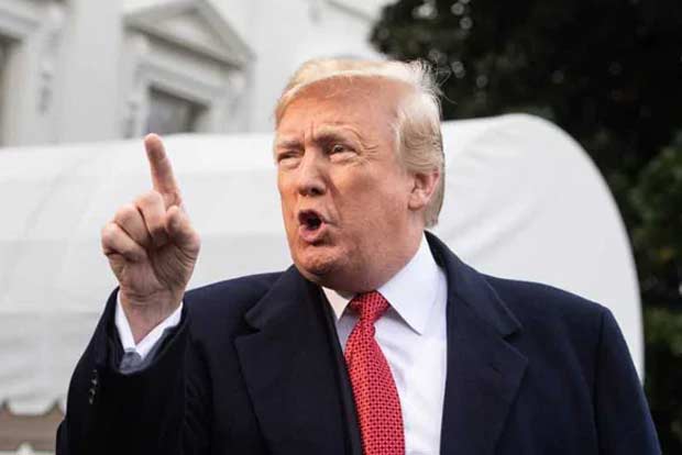 Trump says a shutdown would last for a very long time