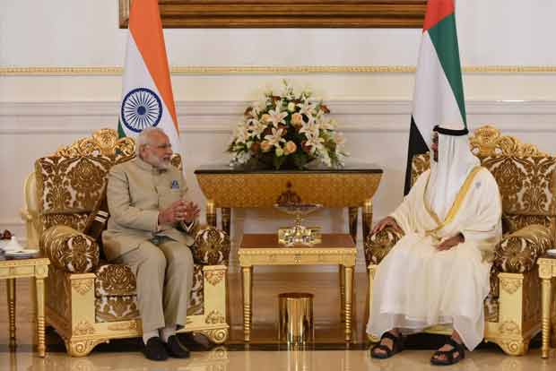 PM Modi arrives in UAE on his 2nd visit to Gulf country
