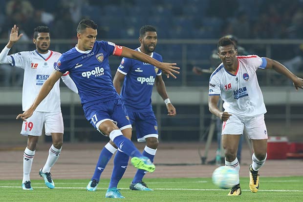 Chennaiyin FC held to a 1-1 draw by Delhi Dynamos