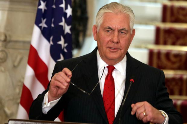 Tillerson says US backs Egypt on security at start of regional tour