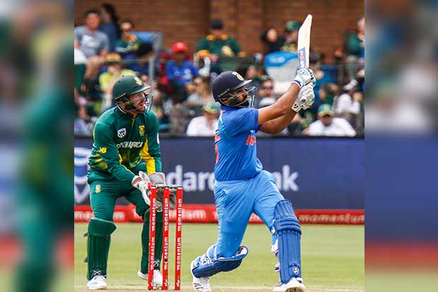 Centurion Rohit Sharma guides India to challenging 274/7 in 5th ODI