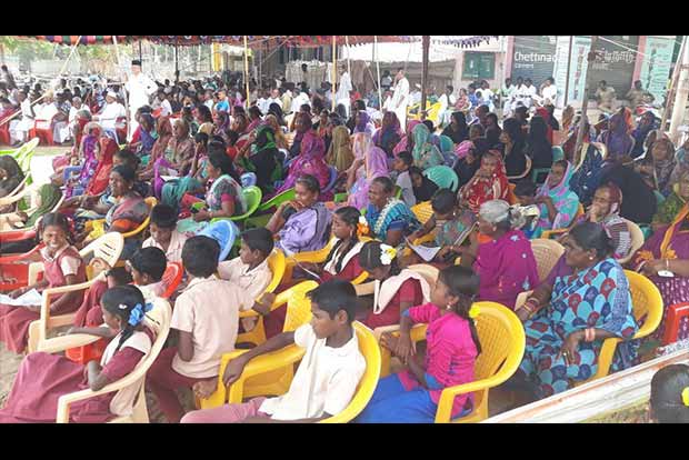 Fast against shrimp farms in Ramnad