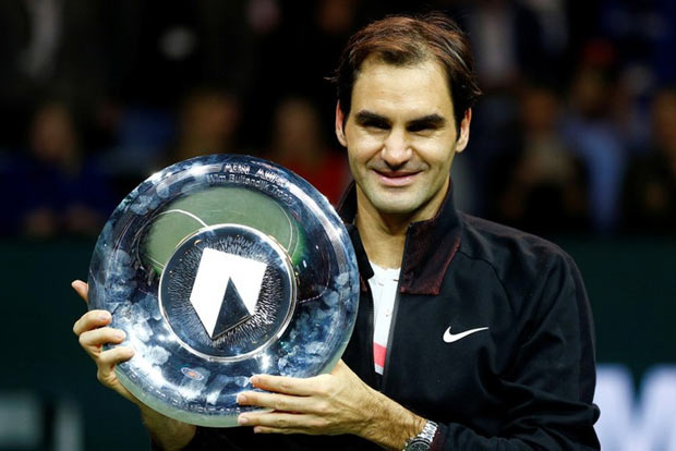 Federer cruises past Dimitrov to claim Rotterdam title