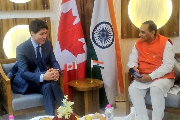 Canadian Prime Minister holds meeting with Gujarat CM