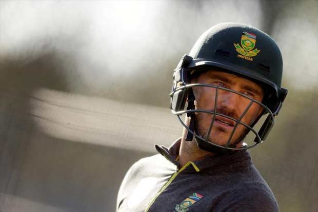 Du Plessis back in training ahead of Australia test series