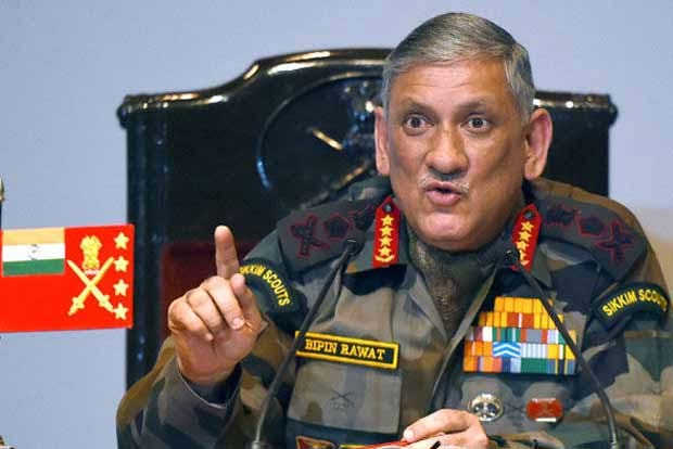 Situation in Doklam fine: Army Chief Bipin Rawat