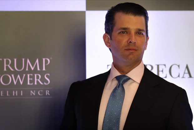 Trump Jr visiting India as private US citizen: State Department