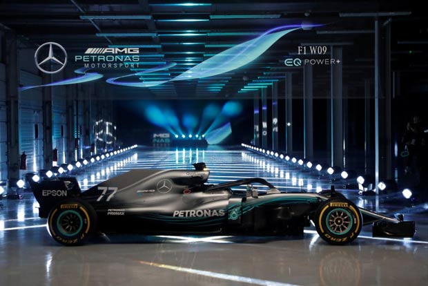 Halo raises hackles as Mercedes present their new diva