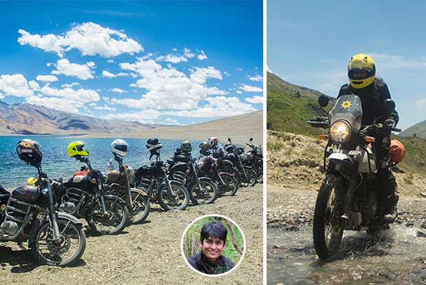 Queen of bikes sets sight on Himalayas