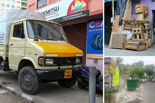 Heavy traffic, lack of sidewalks put pedestrians at harm’s way