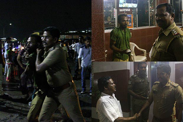 Mobile phone snatcher caught in the act