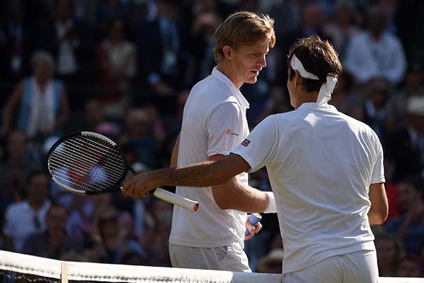 Giant-killer Anderson prevails over Federer