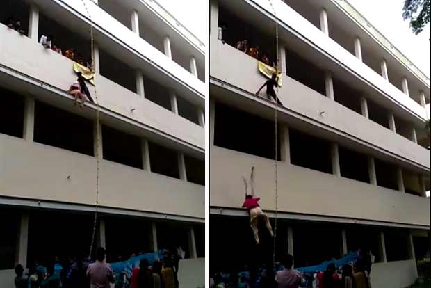 19 year old girl dies in fatal fall during disaster management training