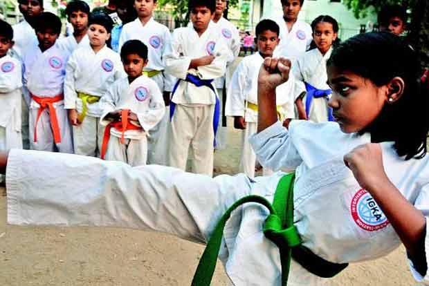 Catch em young: Rise in no. of kids learning self-defence