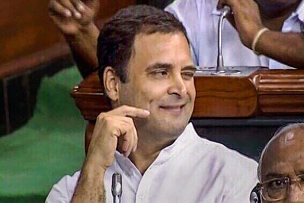 Rahuls speech, hug to PM: BJP calls it immature, Congress says game changing