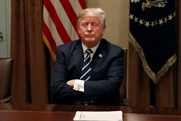Trump denies wrongdoing, says lawyers tape perhaps illegal