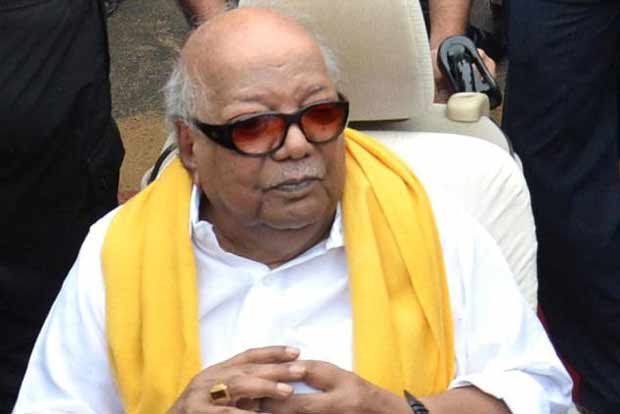 Karunanidhi hospitalised, stable,  leaders visit hospital