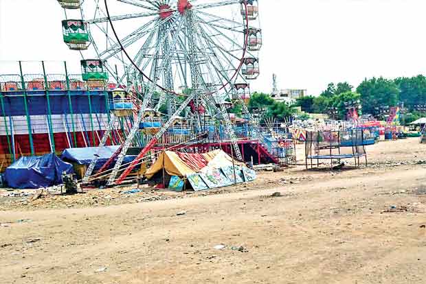 Water released from Mordhana dam, but encroachments block flow to fields Water released from Mordhana dam, but encroachments block flow to fields