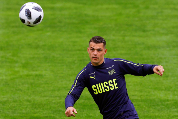 Swiss midfielder Xhaka hopes to flourish