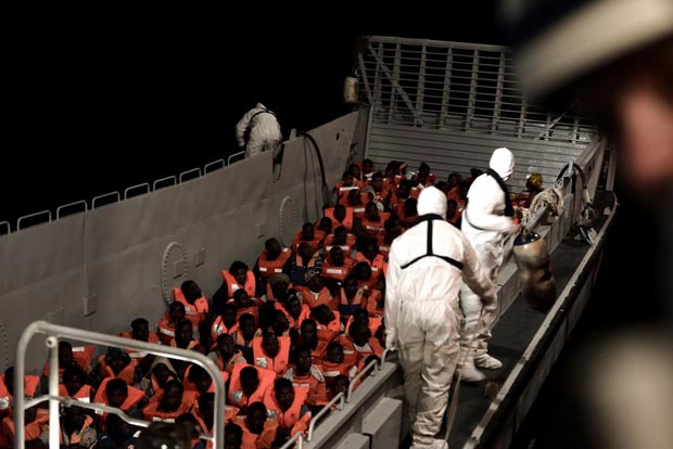 Spain offers to take in drifting migrant ship with 629 onboard