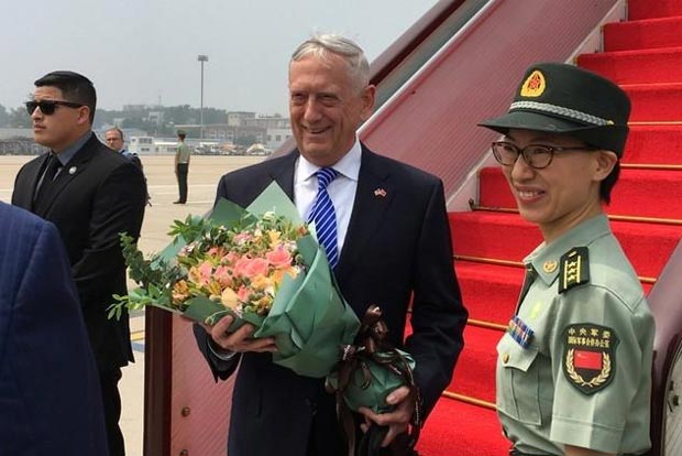 Xi tells Mattis China wont give up one inch of territory Xi tells Mattis China wont give up one inch of territory