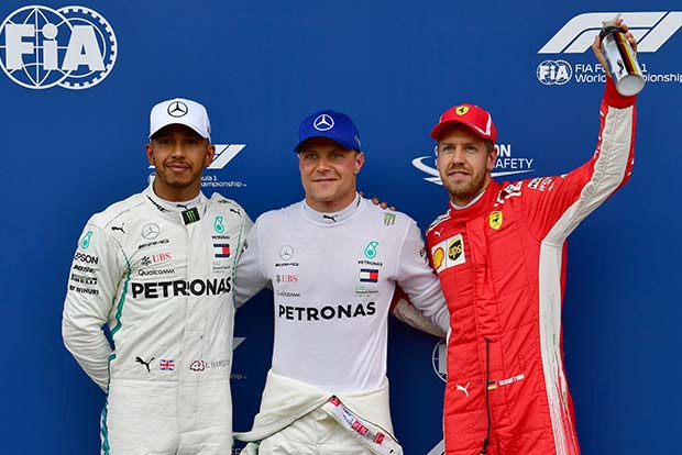 Hamilton loses out to Bottas for pole in Austrian GP