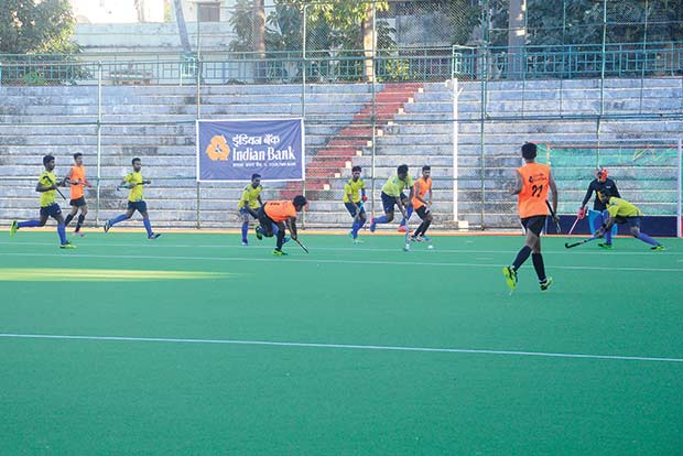Hockey Academy posts win in Indian Bank hockey tournament