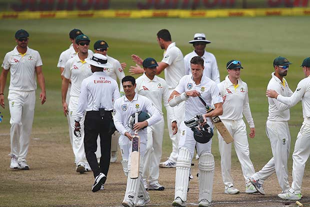 Australia takes 1-0 lead against SA
